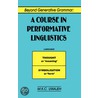 Beyond Generative Grammar door M.K.C. Uwajeh