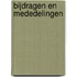 Bijdragen En Mededelingen
