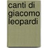 Canti Di Giacomo Leopardi