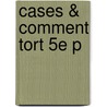 Cases & Comment Tort 5e P door John Marston