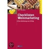 Checklisten Weinmarketing by Sepp Wejwar