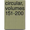 Circular, Volumes 151-200 by Harlow Shapley