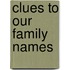 Clues To Our Family Names