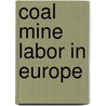 Coal Mine Labor In Europe door Carroll Davidson Wright