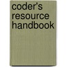 Coder's Resource Handbook door Marsha Diamond