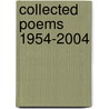 Collected Poems 1954-2004 door Irving Feldman