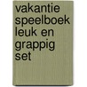 Vakantie speelboek leuk en grappig set