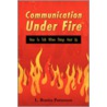 Communication Under Firet door L. Bonita Patterson