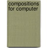 Compositions for Computer door Joel Mellin