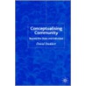 Conceptualising Community door David Studdert