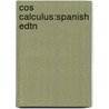 Cos Calculus:Spanish Edtn door Max Farrand