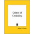Crime Of Credulity (1901)