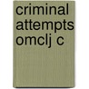 Criminal Attempts Omclj C door R.A. Duff