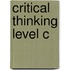 Critical Thinking Level C
