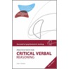Critical Verbal Reasoning door Peter Rhodes