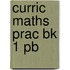 Curric Maths Prac Bk 1 Pb