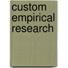 Custom Empirical Research door Lauri Carlson