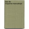 Das De Mayerne-Manuskript door Gudrun Bischoff