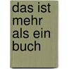 Das ist mehr als ein Buch door Keri Smith