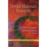 Dental Materials Research by Unknown