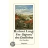 Der Abgrund des Endlichen by Hartmut Lange