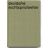 Deutsche Rechtsprichwrter