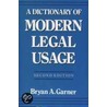Dict Mod Legal Usage 2e P door Bryan A. Garner