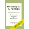 Dictionary Plus For Women door R.T.R. Buhr