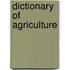 Dictionary of Agriculture