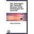 Die Storungen Der Sprache