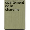 Dpartement de La Charente by raux France. Etats G