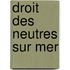 Droit Des Neutres Sur Mer