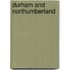 Durham And Northumberland