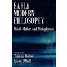 Early Modern Philosophy C door Onbekend