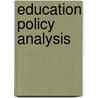 Education Policy Analysis door Publishing Oecd
