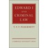 Edward I and Criminal Law