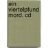 Ein Viertelpfund Mord. Cd