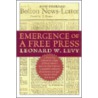 Emergence of a Free Press door Professor Leonard W. Levy