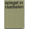 Spiegel in raadselen door L. Verhagen