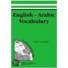English-Arabic Vocabulary by Southward Et Al