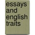 Essays And English Traits