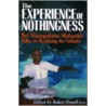 Experience of Nothingness by Sri Nisargadatta Maharaj