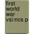 First World War Vsi:ncs P