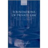 Foundations Private Law P door James Gordley