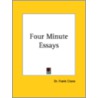 Four Minute Essays (1919) by Lemos