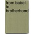 From Babel To Brotherhood
