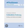 Frühkindliche Förderung by Christina Anger