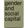 Gender and Social Capital door O. Neill