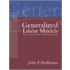 Generalized Linear Models