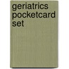 Geriatrics Pocketcard Set by Stuckrad-barre Krakow